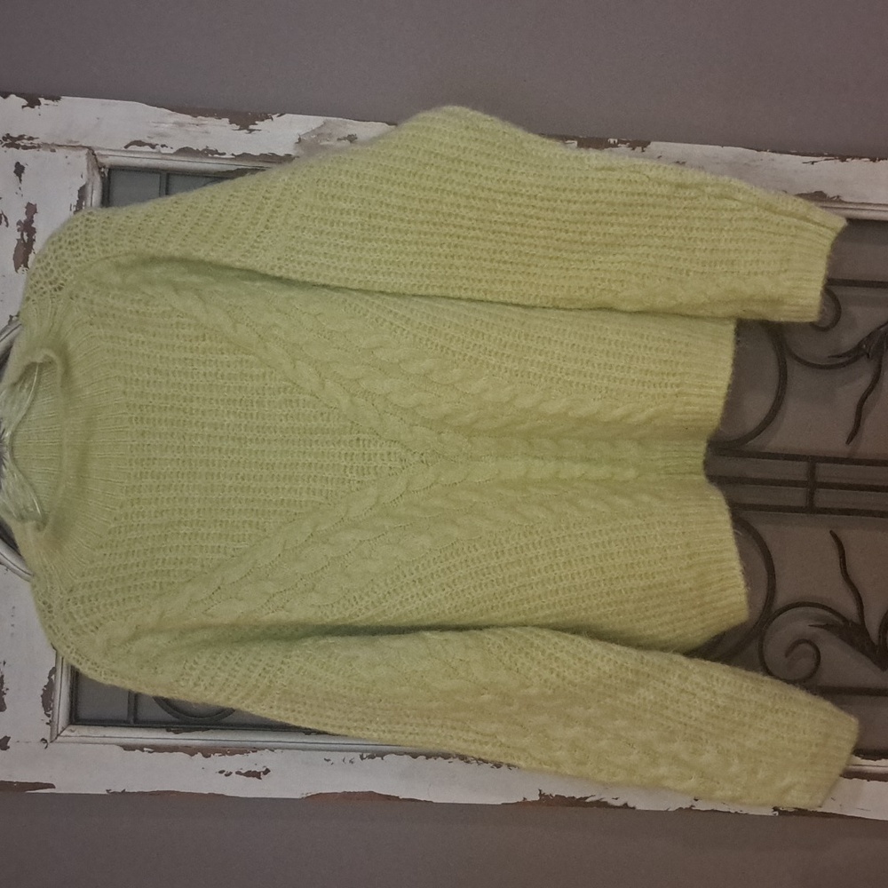 Universal Thread Lime Green Turtleneck Sweater - image 2